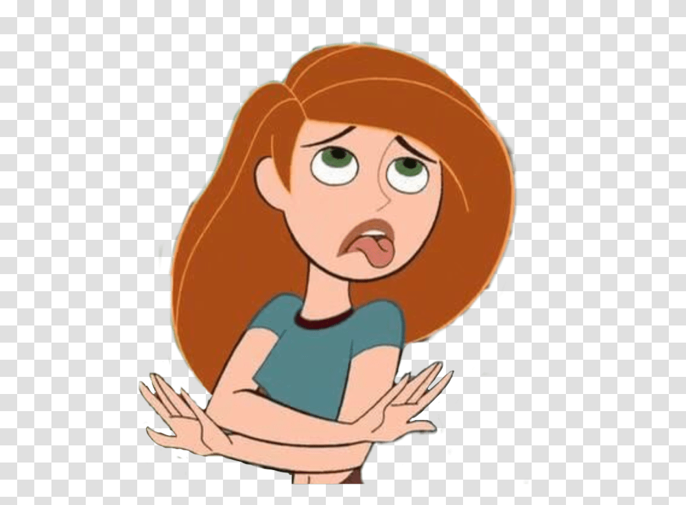 Kimpossible Aesthetic Freetoedit Stickers Aesthetic Kim Possible, Kneeling, Female, Prayer Transparent Png