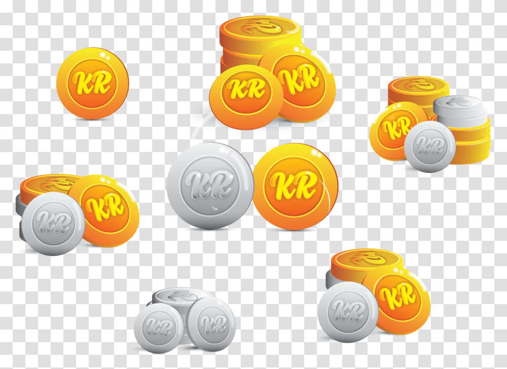 Kind Regards Game Coins By Custom D Circle, Bowl, Jar, Text, Food Transparent Png