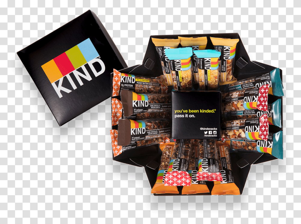 Kind Variety Cube Kind Bar Cube, Poster, Advertisement, Flyer, Paper Transparent Png