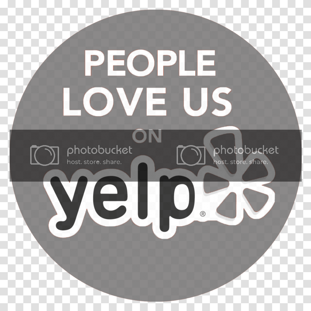 Kind Words Yelp Cartoon Jingfm People Love Us On Yelp, Label, Text, Symbol, Sticker Transparent Png