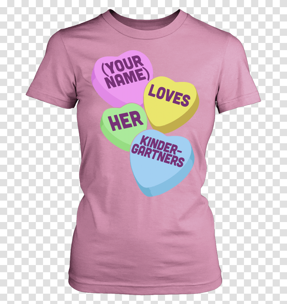 Kindergarten Candy Hearts Sib, Clothing, Apparel, T-Shirt, Sleeve Transparent Png