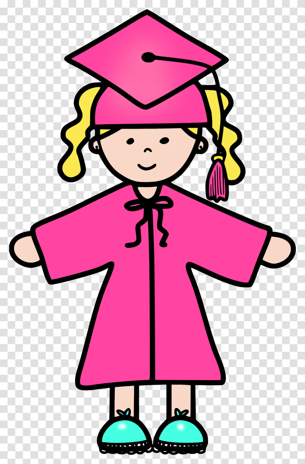 Kindergarten Girl Clipart Transparent Png