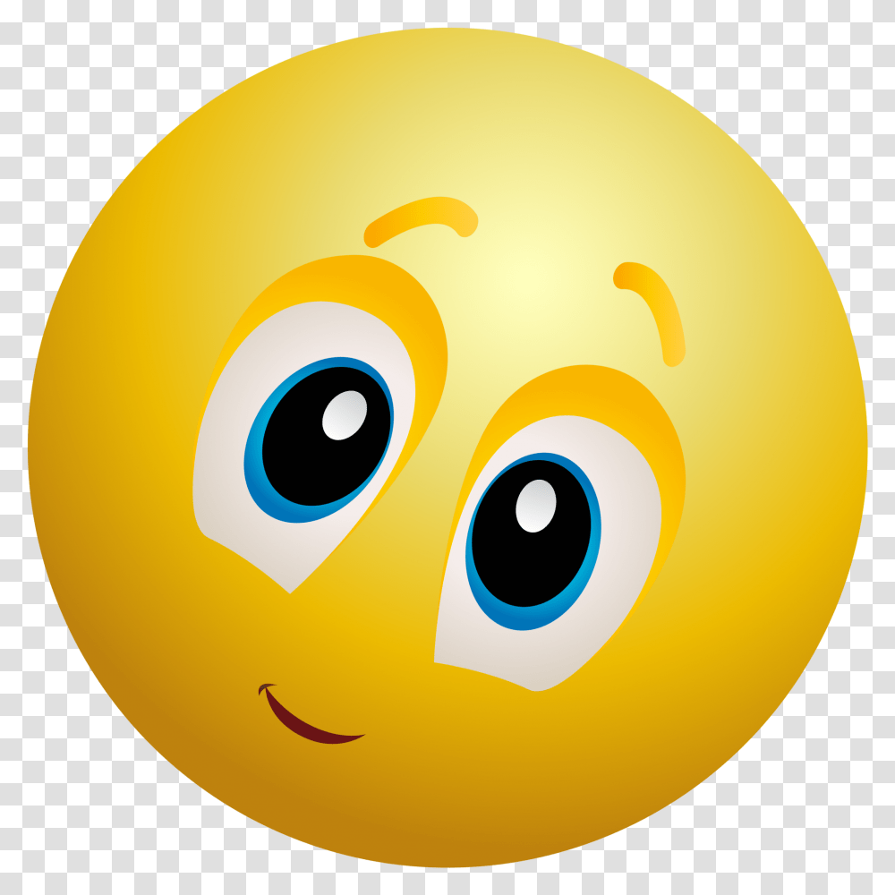 Kindly Face Emoticon Emoji Info Emotion Emoji Clipart, Plant, Food, Fruit, Produce Transparent Png