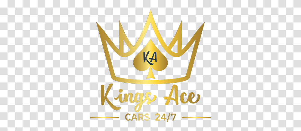 King Ace Cars - 247 Car Service King Ace Logo, Poster, Advertisement, Symbol, Text Transparent Png
