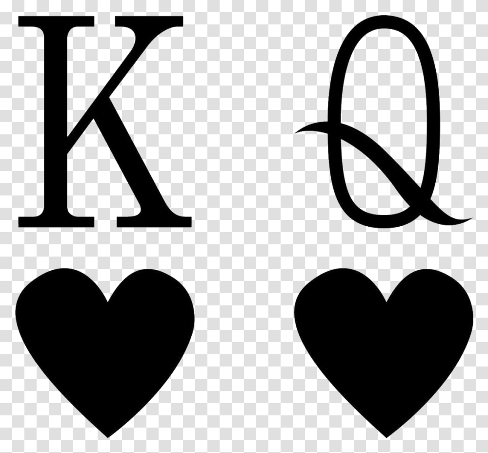 King Amp Queen Of Hearts King And Queen Of Hearts Background, Bow, Mustache Transparent Png