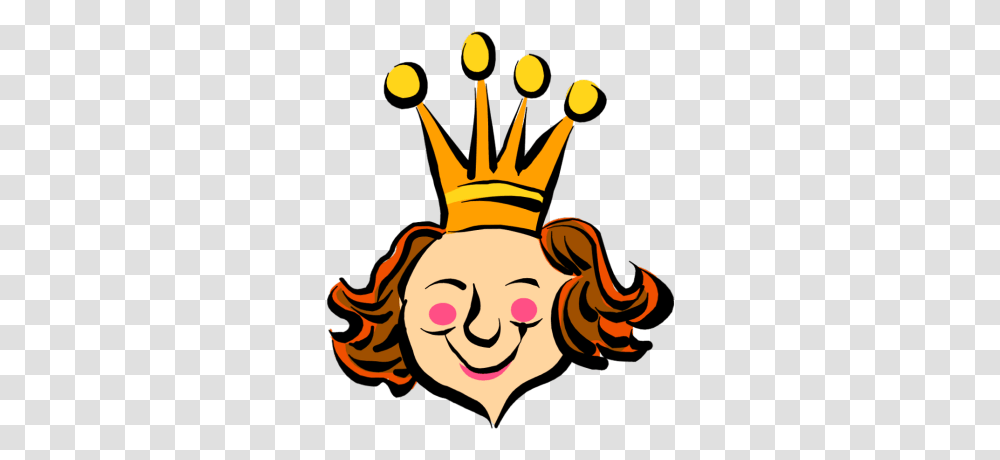 King And Queen Clipart Queen Clipart, Face, Crown, Floral Design Transparent Png