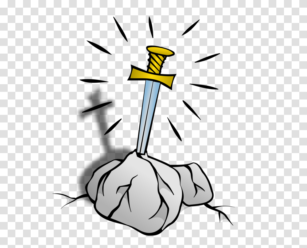 King Arthur Excalibur Sword Knight Drawing, Glass, Lamp, Weapon, Magician Transparent Png
