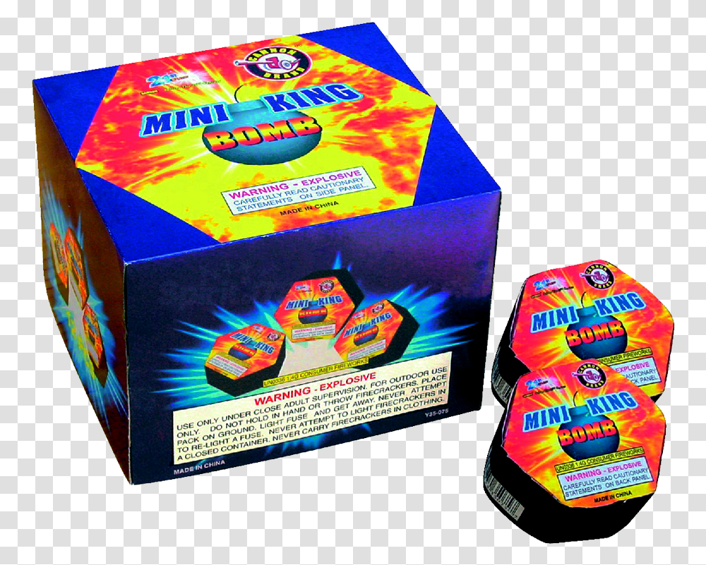 King Bomb Firework, Box, Arcade Game Machine Transparent Png