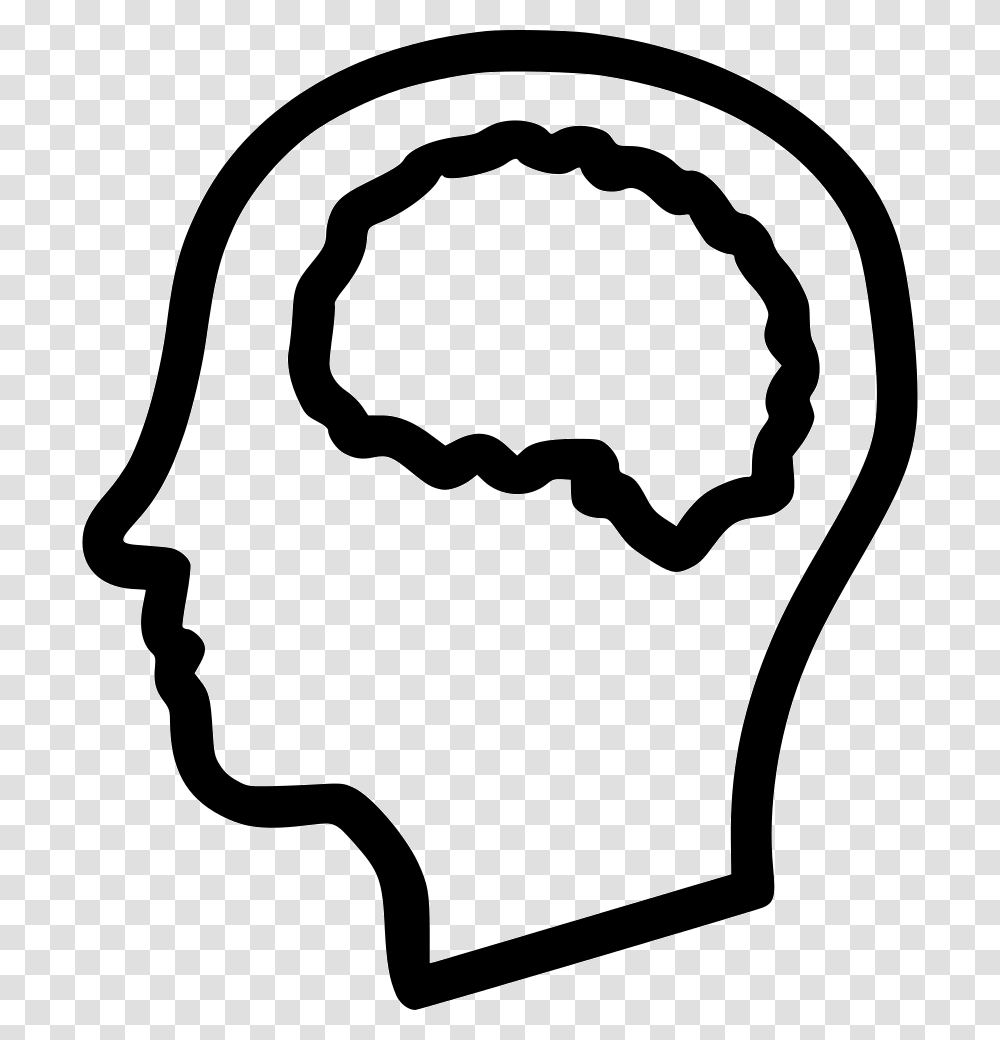 King Brain Head Mind Comments, Light, Stencil, Lightbulb Transparent Png