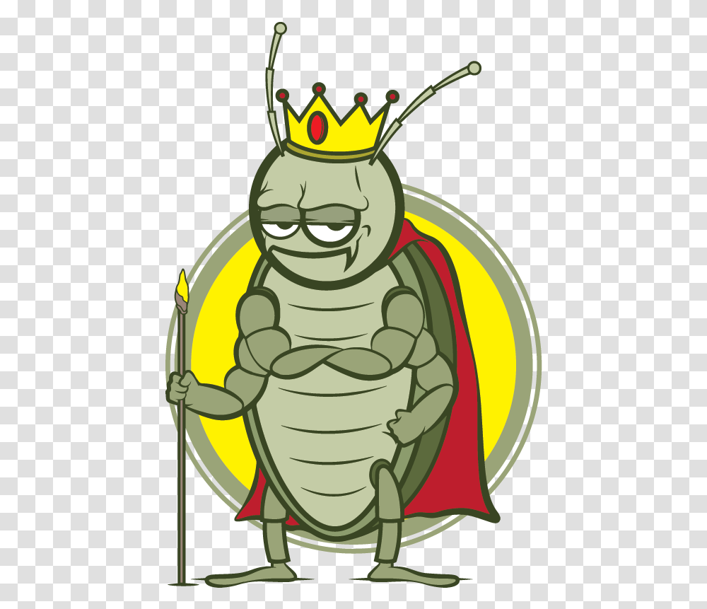 King Bugs Pest Control Corp King Of The Cockroaches, Armor, Shield Transparent Png