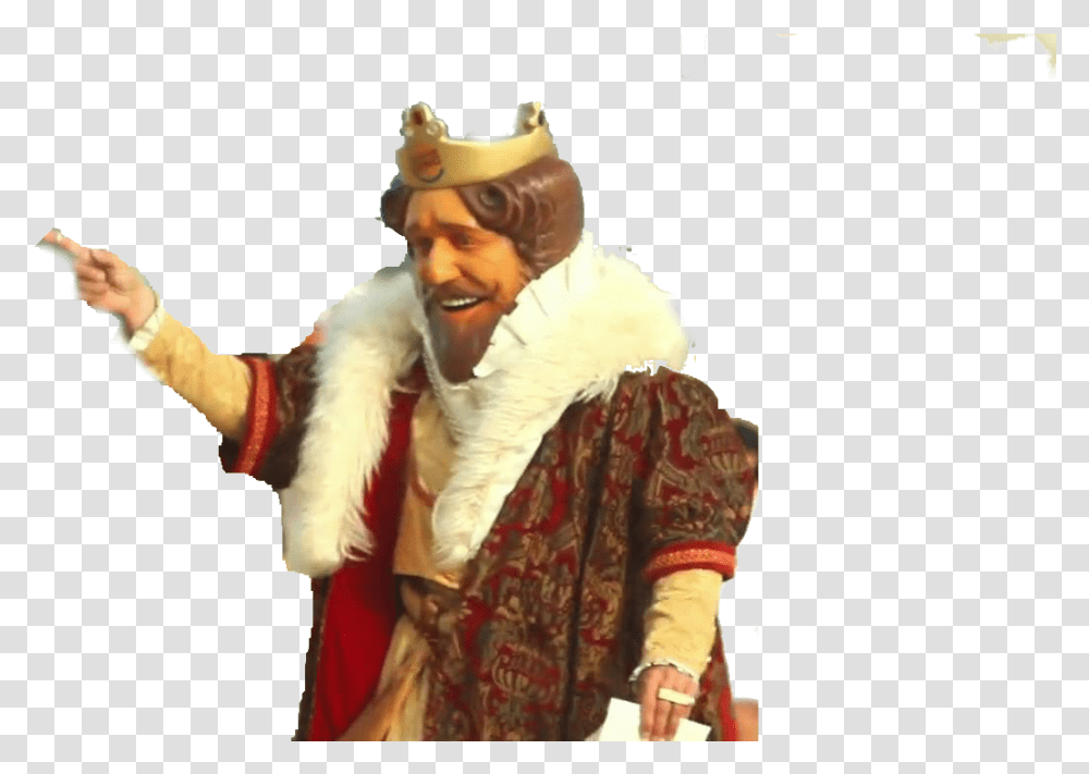 King Burger King Mascot, Person, Performer, Leisure Activities, Costume Transparent Png