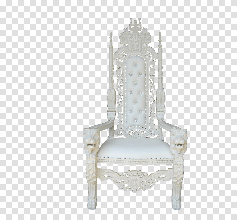 King Chair, Furniture, Throne, Armchair Transparent Png