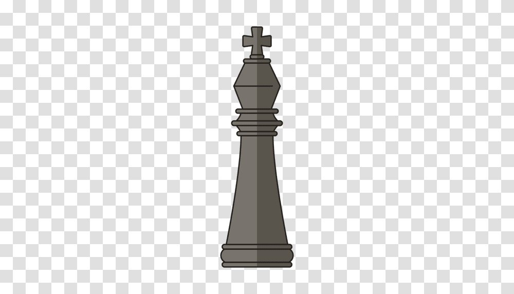 King Chess Figure Black, Lamp Post, Building, Architecture, Pillar Transparent Png