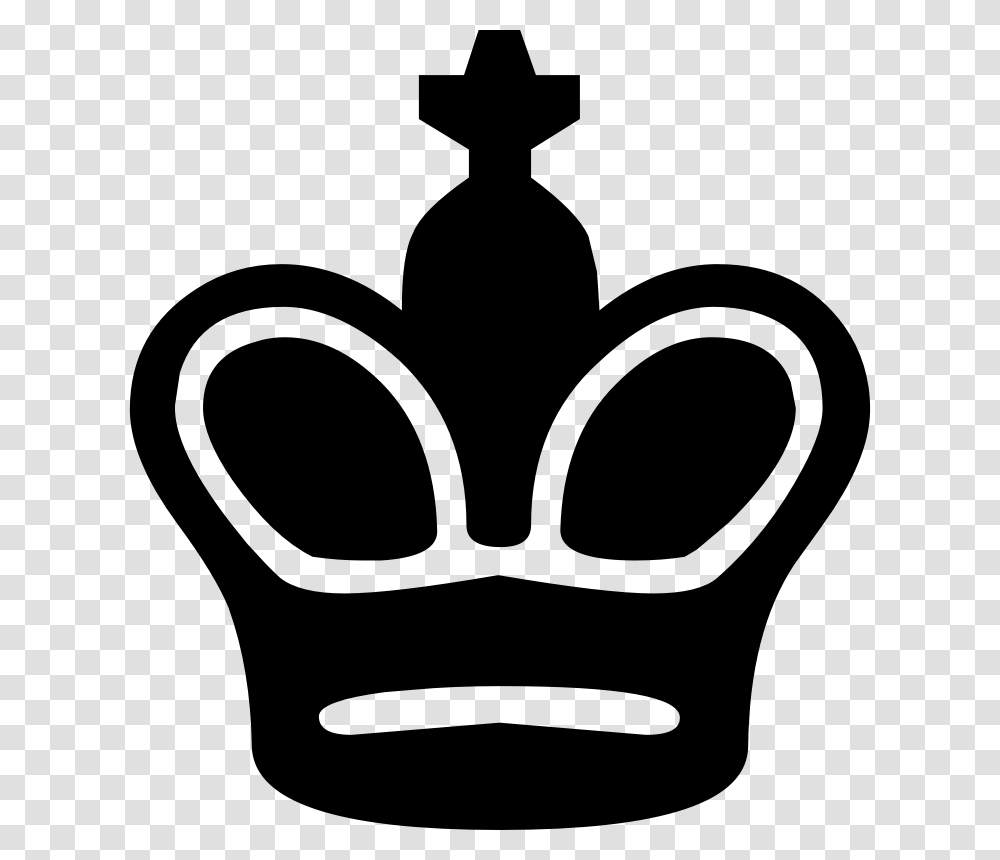 King Chess Piece Symbol, Gray, World Of Warcraft Transparent Png