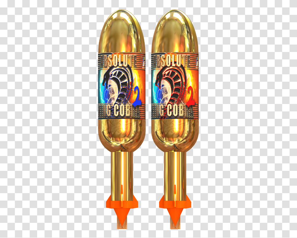 King Cobra 2 Rockets Rocket Fireworks King Cobra, Glass, Beer, Alcohol, Beverage Transparent Png