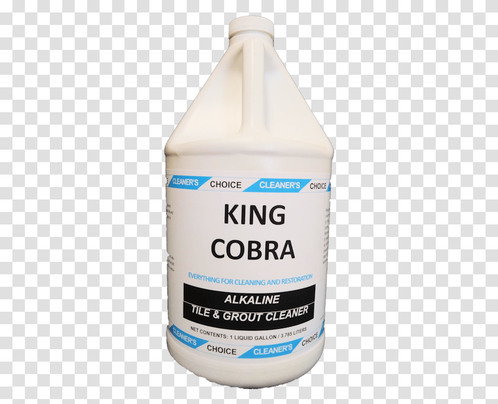 King Cobra Cd P194 04 Cleaners Choice Depot Bottle, Syrup, Seasoning, Food, Milk Transparent Png
