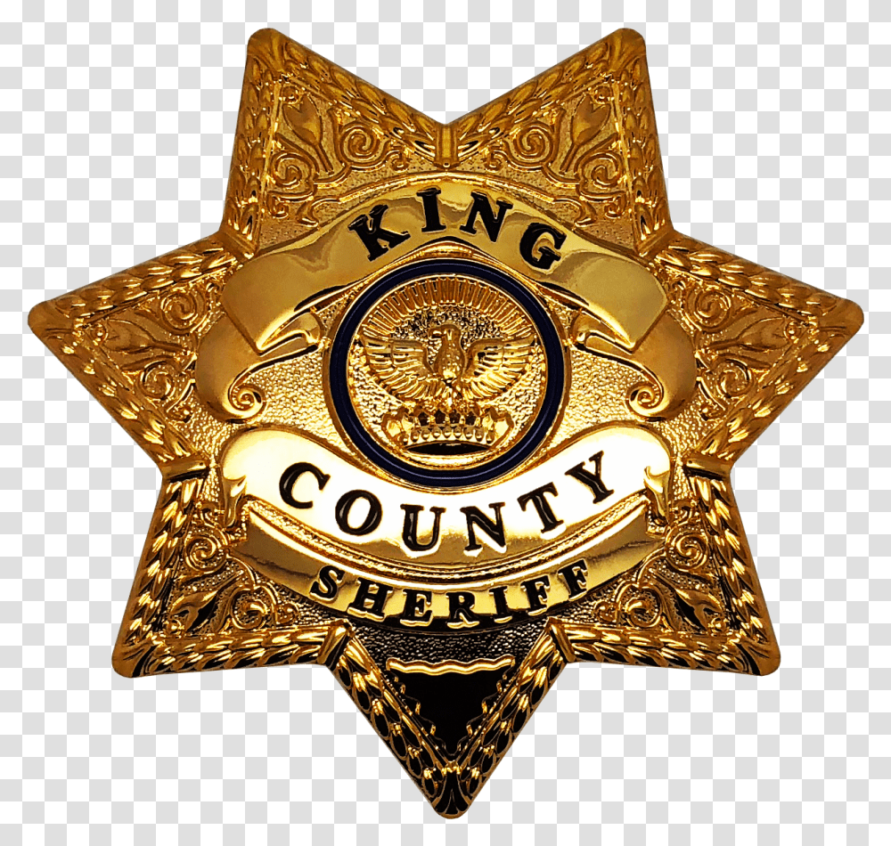 King County Sheriff Star Badge Walking Dead Clip Art, Logo, Symbol, Trademark, Cross Transparent Png