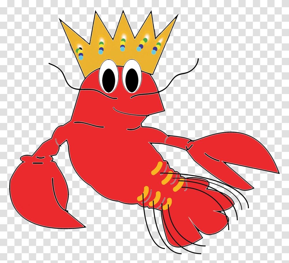 King Crawfish Language, Food, Animal, Sea Life, Seafood Transparent Png