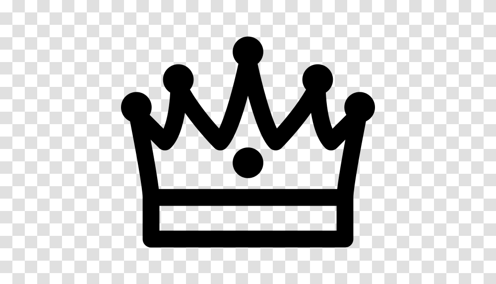 King Crown Icon, Gray, World Of Warcraft Transparent Png