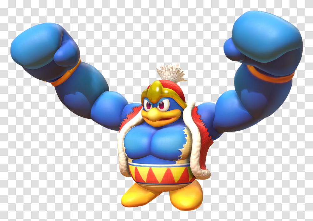 King Dedede Kirby Star Allies Background, Super Mario, Mascot, Inflatable, Parachute Transparent Png