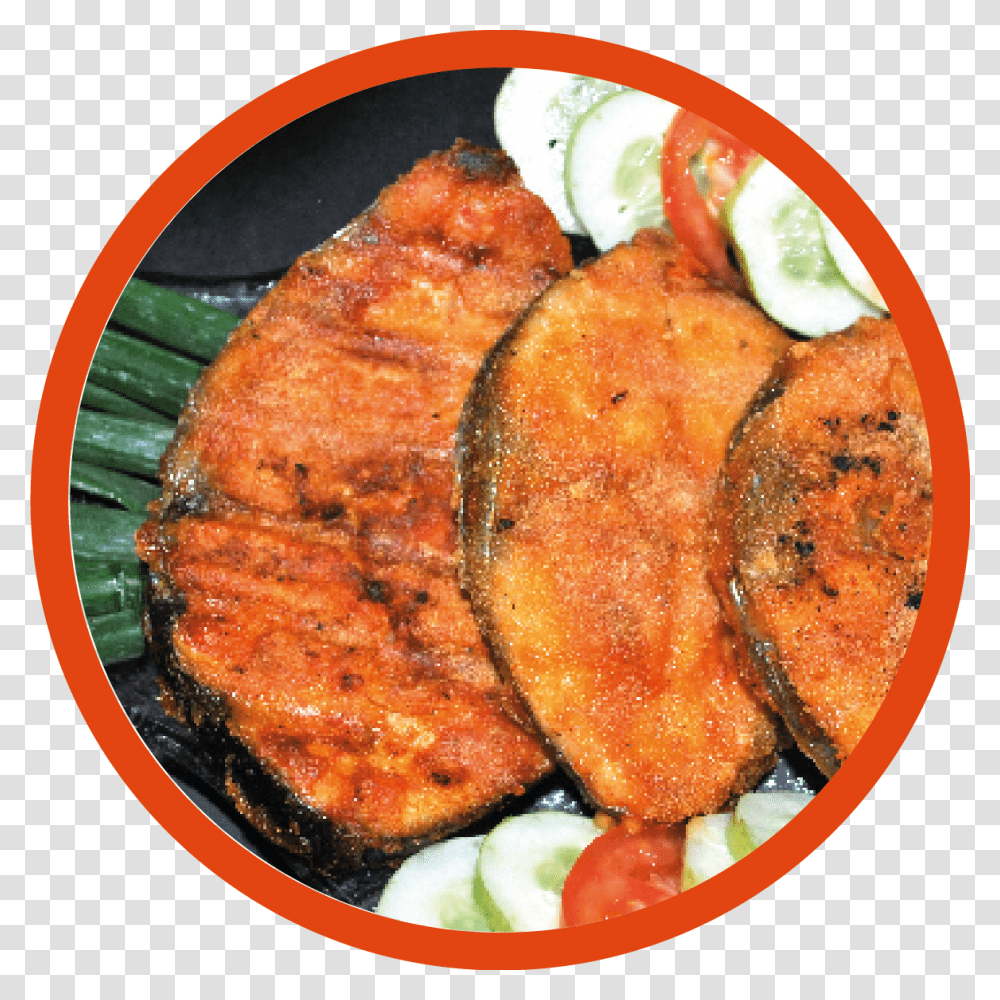 King Fish Pieces Medium To Large Size Thinly Cut King Fish Fry Goa, Plant, Food, Vegetable, Produce Transparent Png