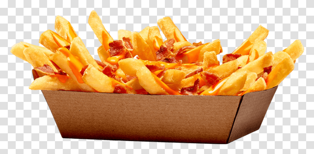 King Fries Cheese & Bacon Burger King French Fries, Food, Hot Dog Transparent Png