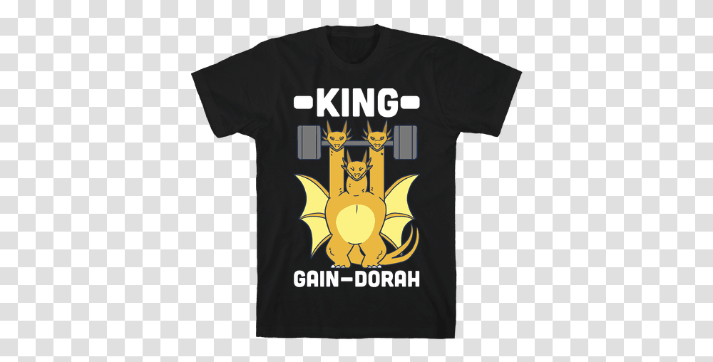 King Ghidorah Trending Unisex, Clothing, Apparel, T-Shirt, Person Transparent Png