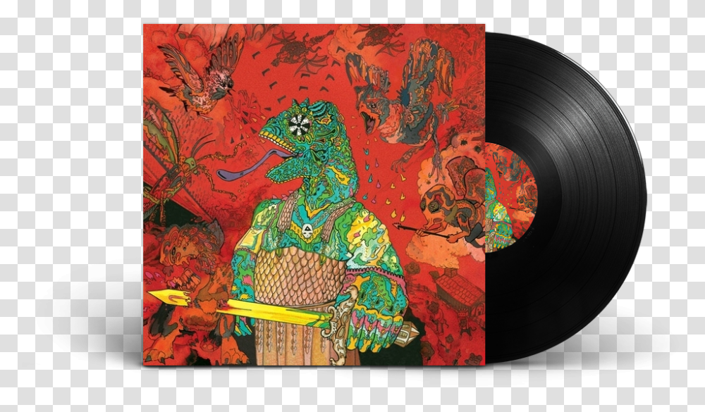 King Gizzard And The Lizard Wizard 12 Bar Bruise Vinyl, Modern Art, Painting, Mural Transparent Png