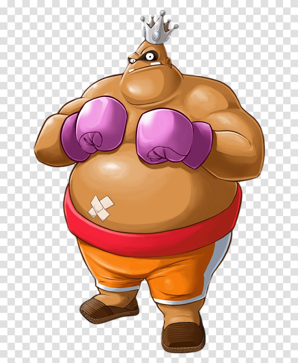 King Hippo Clipped Rev Punch Out King Hippo, Toy, Food, Sunglasses, Hand Transparent Png