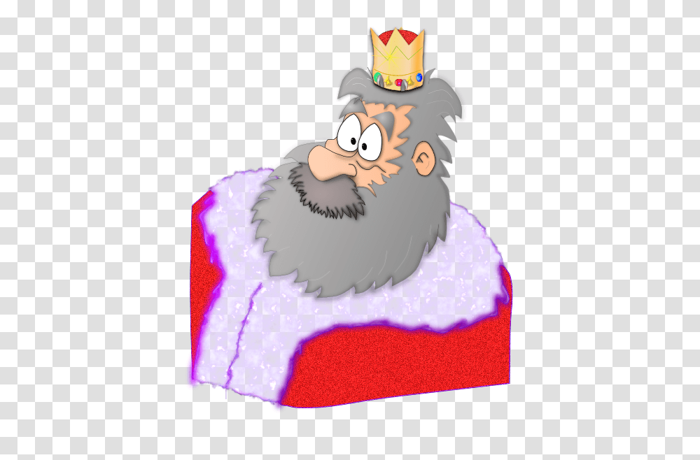 King In Red Robe Clip Art, Birthday Cake, Dessert, Food Transparent Png