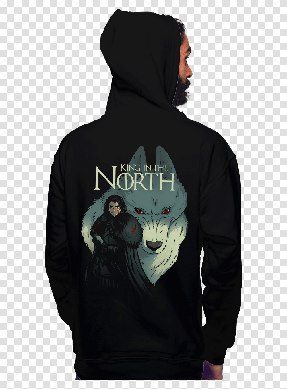 King In The North, Apparel, Sweatshirt, Sweater Transparent Png