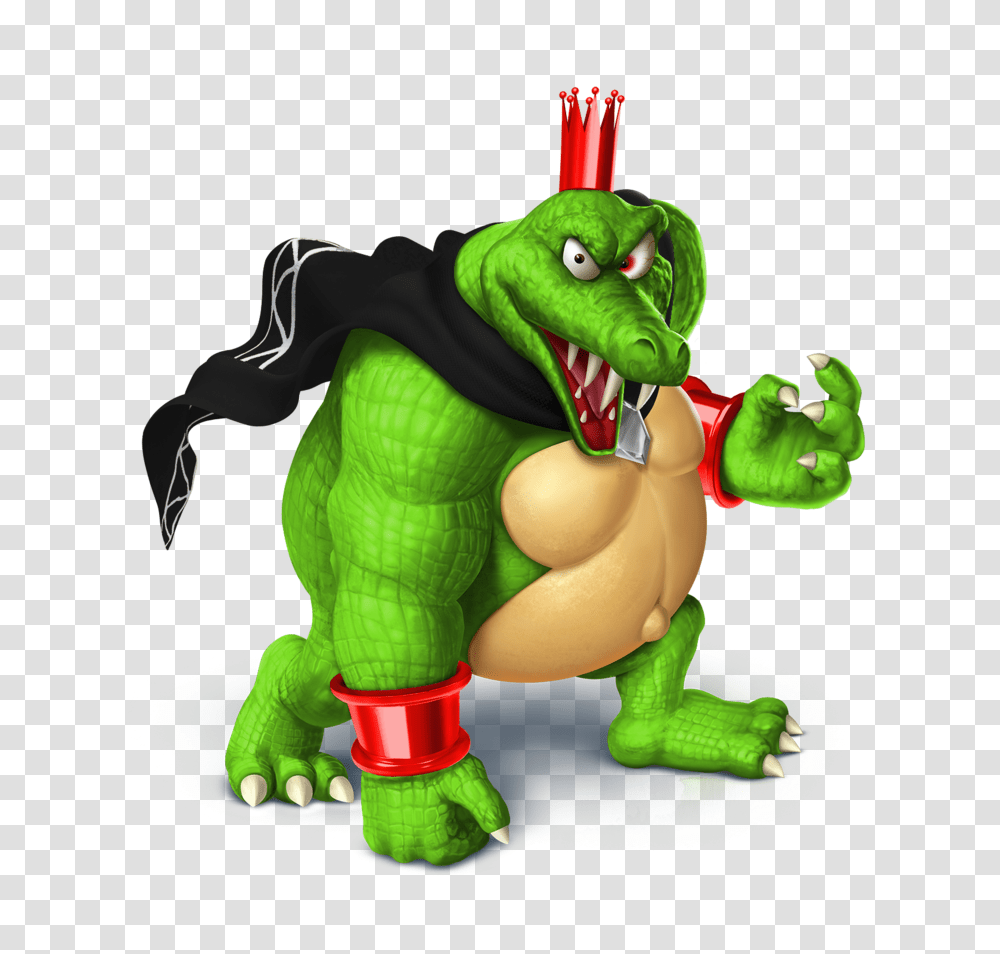 King K Rool, Toy, Green, Apparel Transparent Png