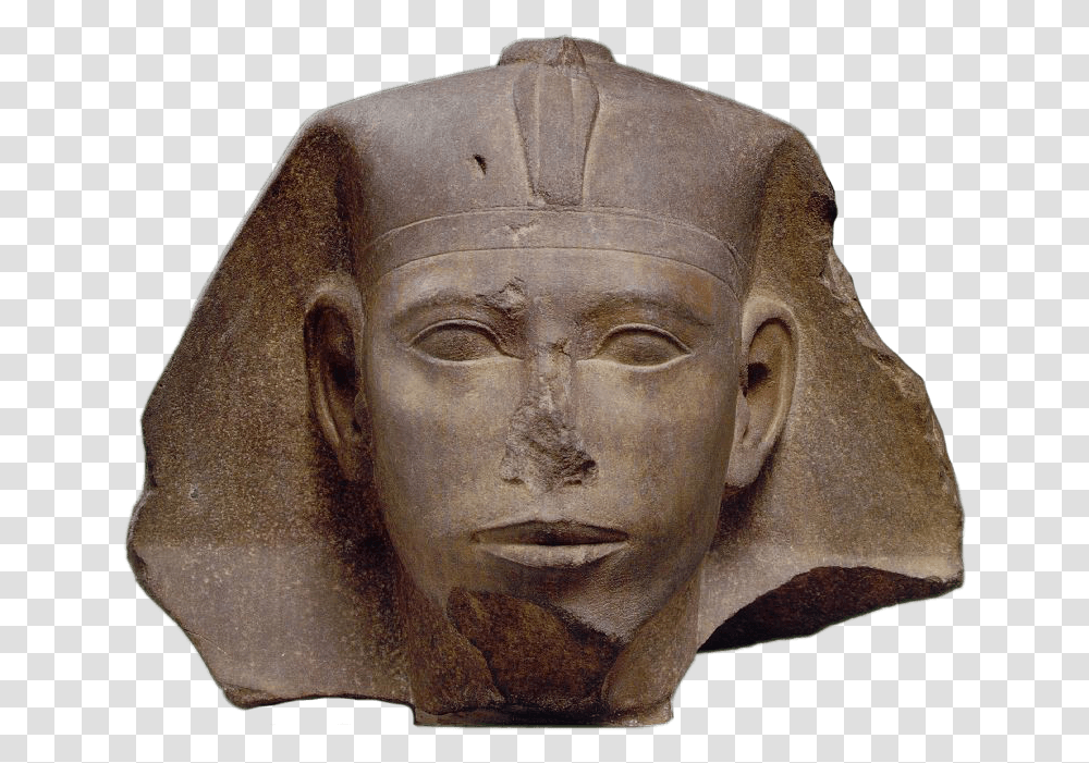King Khufu, Head, Sculpture, Archaeology Transparent Png