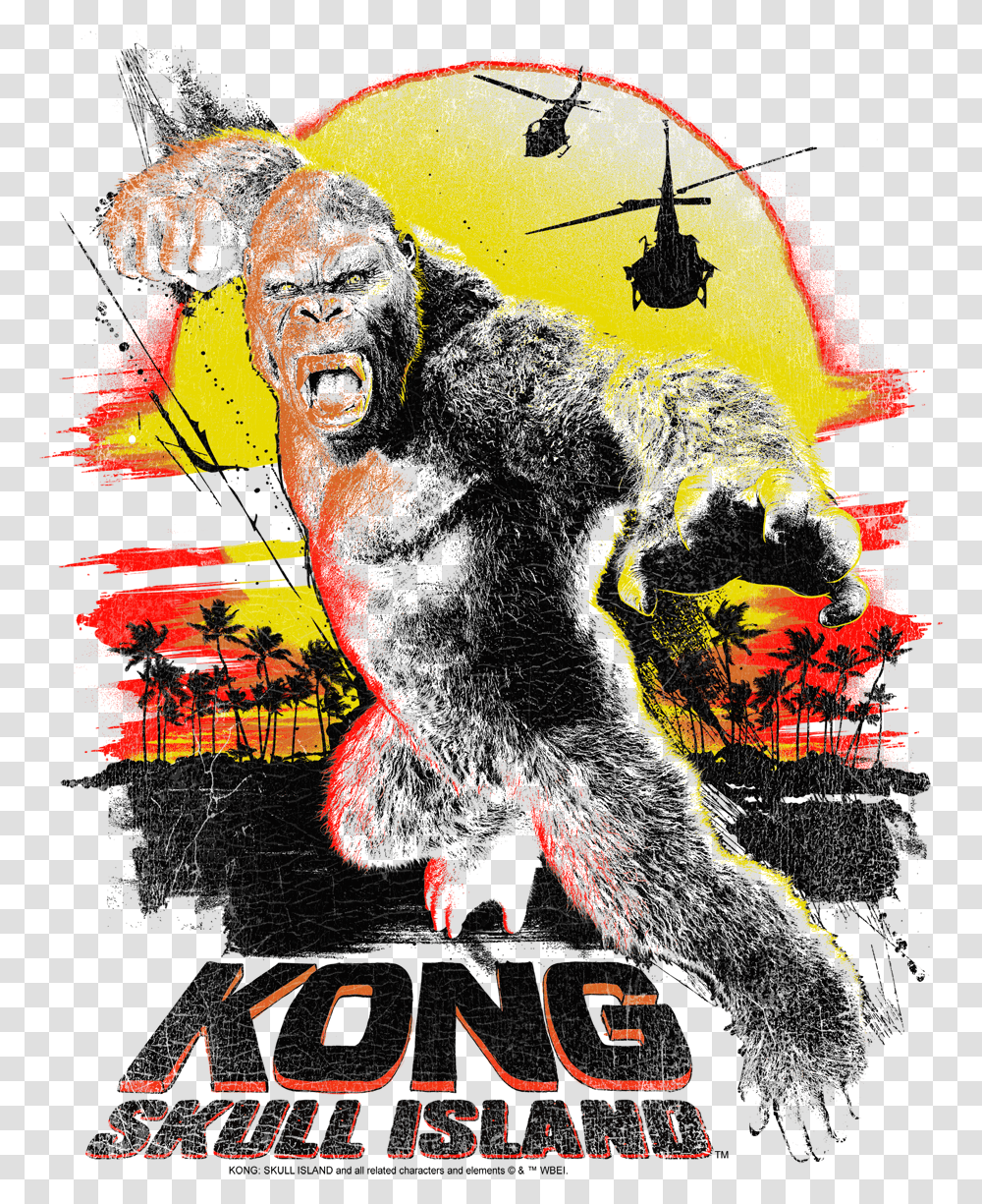 King Kong Kong Sunset Men's Tank Poster, Advertisement, Flyer Transparent Png