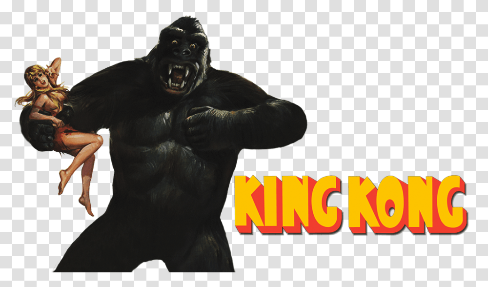 King Kong Movie Fanart Fanart Tv, Ape, Wildlife, Mammal, Animal Transparent Png