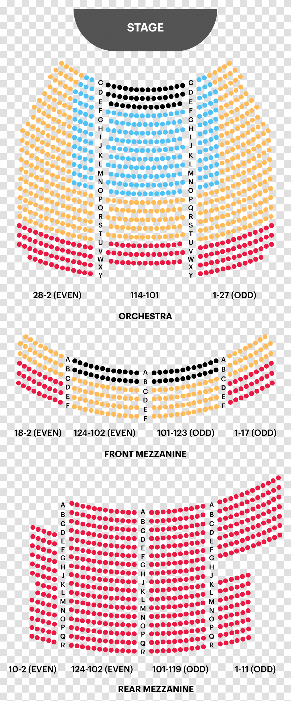 King Kong Seating Chart, LED, Light, Pac Man, Spotlight Transparent Png