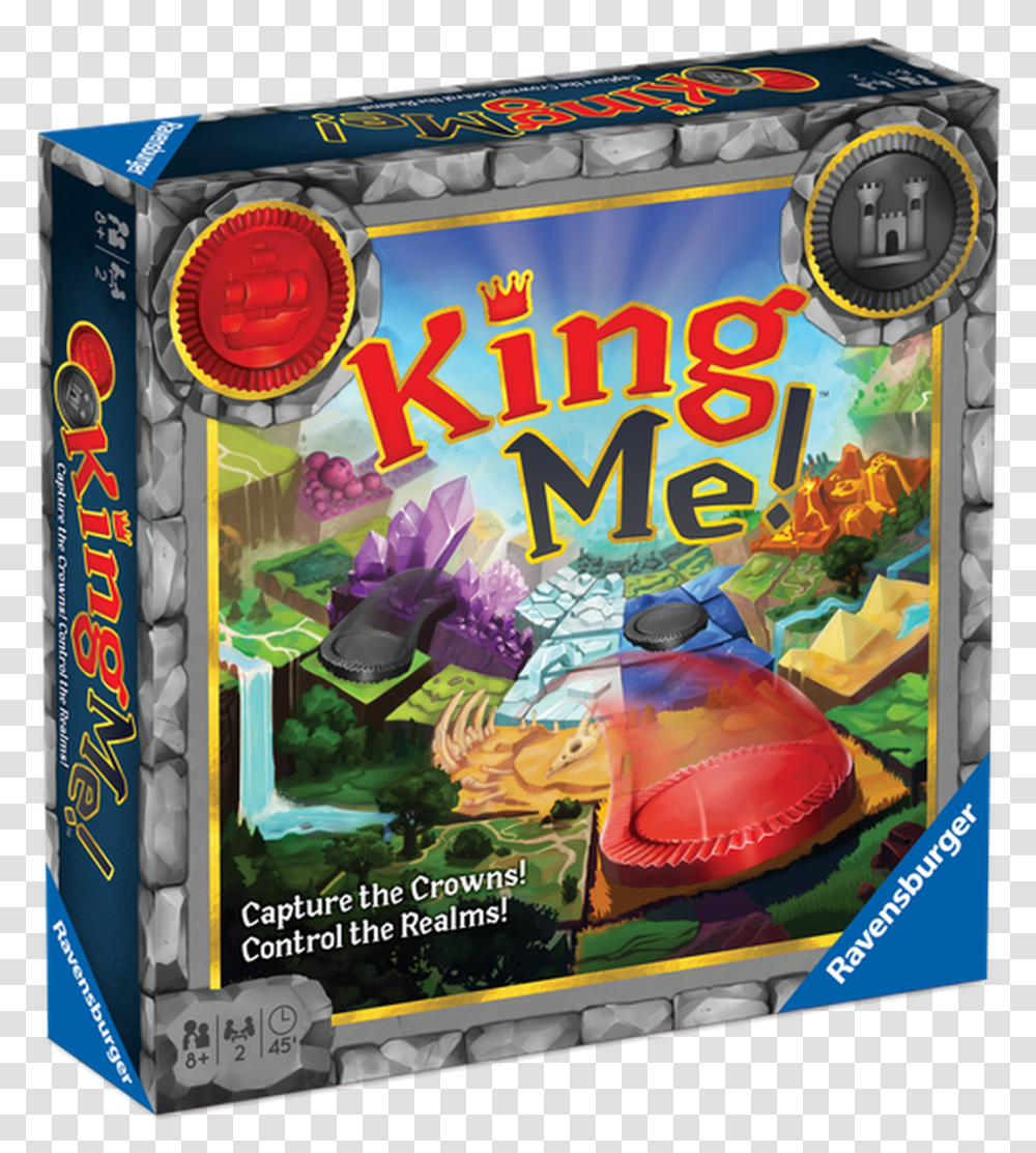 King Me King Me Board Game, Poster, Advertisement, Dvd, Disk Transparent Png