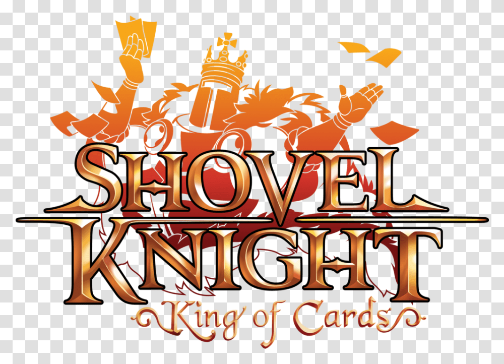 King Of Cards Review Shovel Knight King Of Cards Logo, Alphabet, Poster, Advertisement Transparent Png