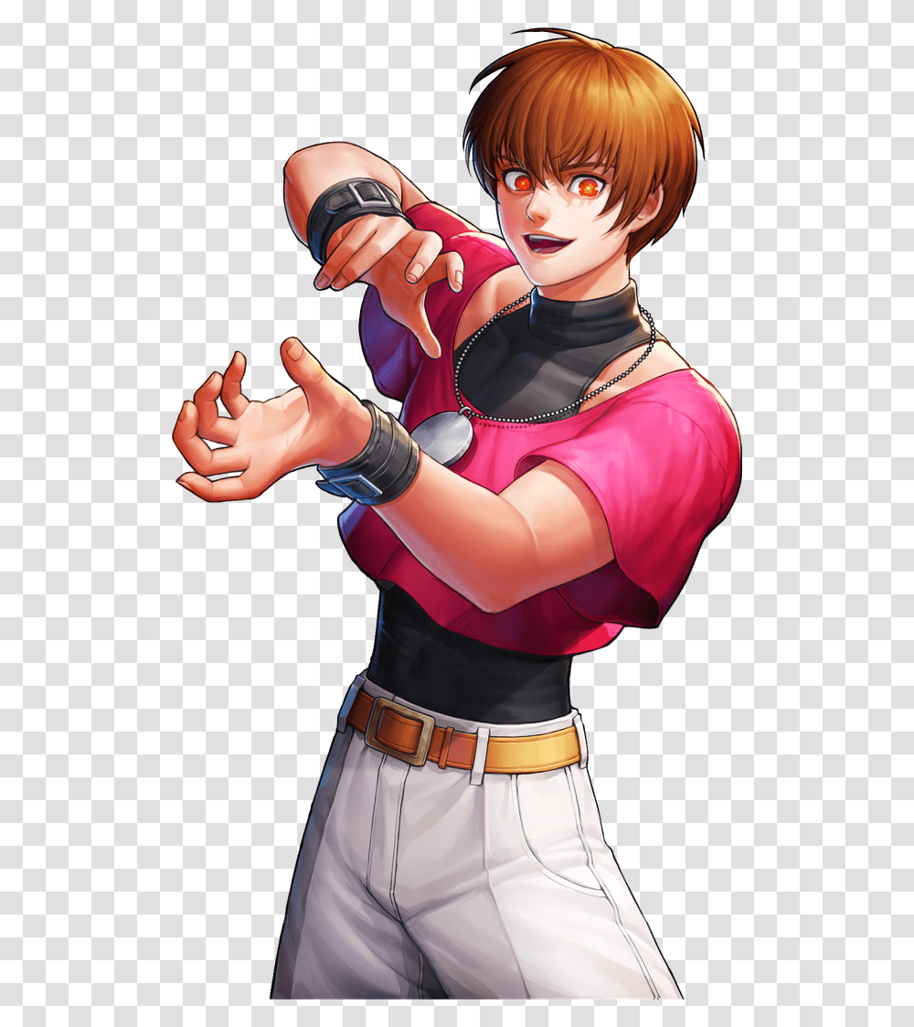 King Of Fighters Orochi Chris, Person, Human, Apparel Transparent Png