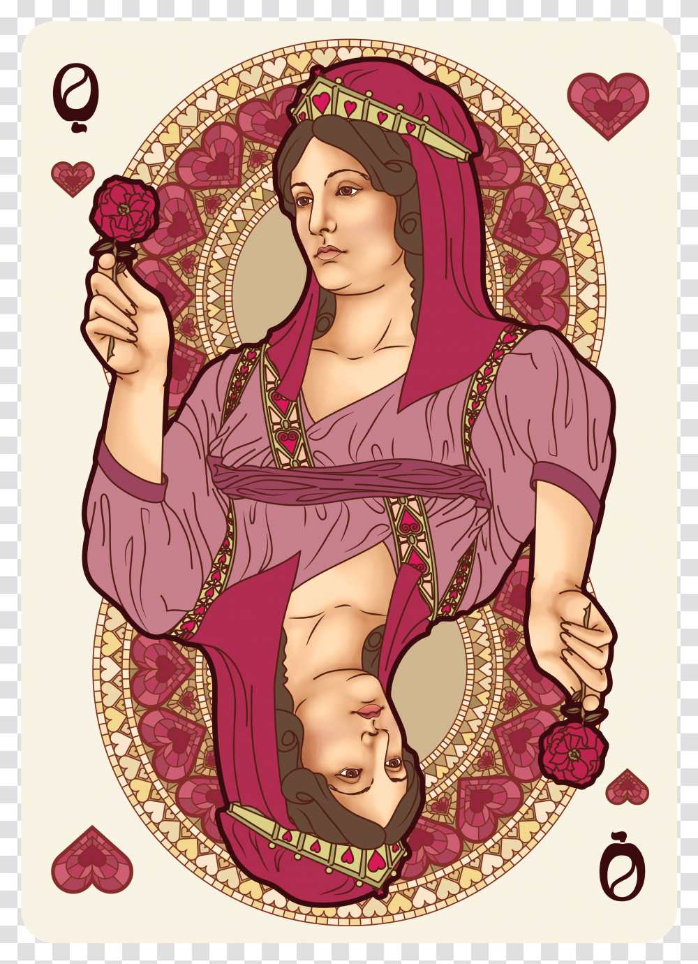King Of Hearts Card Artistic, Person, Book, Accessories Transparent Png