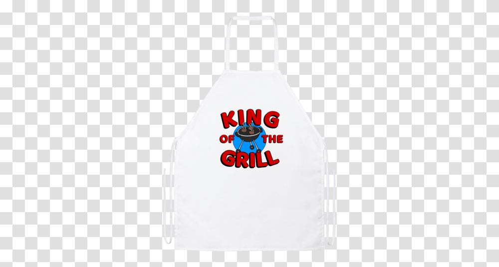 King Of The Bbq Grill Cookout Barbecue Apron Water Bottle Transparent Png