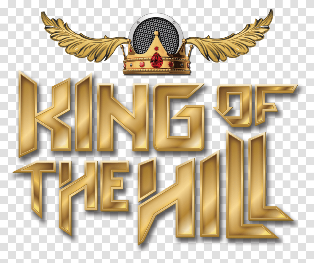 King Of The Hill Gold Crown Logo Scrapbooking, Word, Slot, Gambling, Game Transparent Png