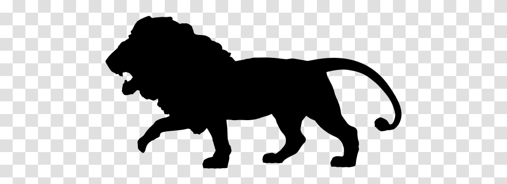 King Of The Jungle Silhouette Lion King Animal Silhouette, Gray, World Of Warcraft Transparent Png
