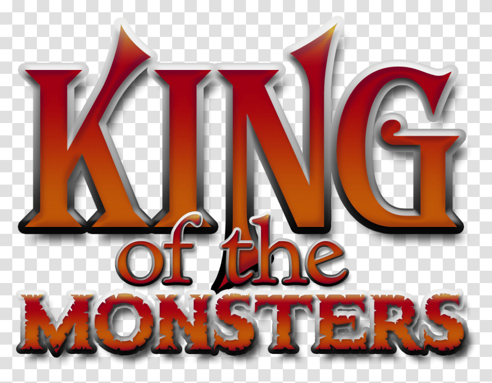 King Of The Monsters Scrapbooking, Word, Slot, Gambling, Game Transparent Png