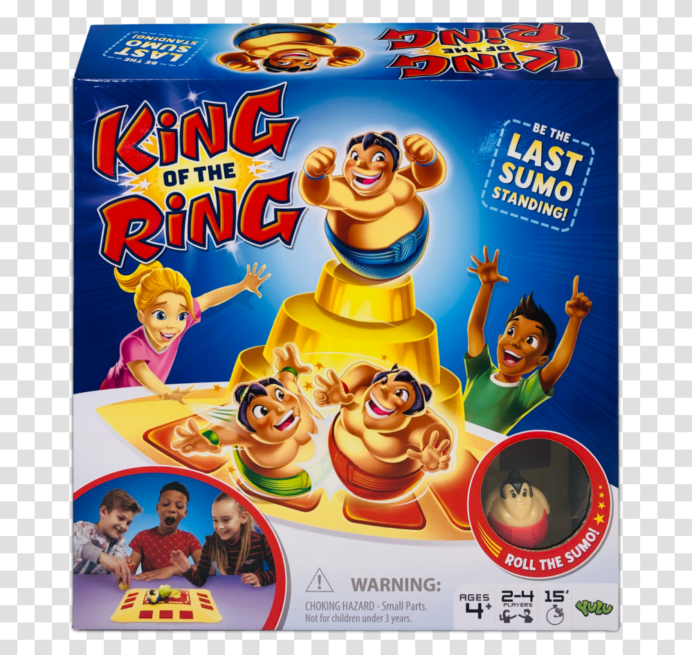 King Of The Ring Board Game, Person, Disk, Dvd, Advertisement Transparent Png