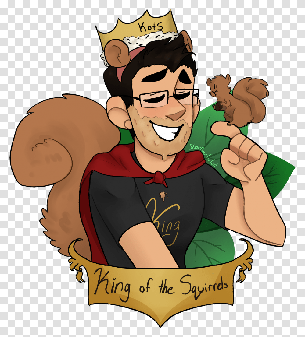 King Of The Squirrels Fanart, Person, Face, Poster, Advertisement Transparent Png