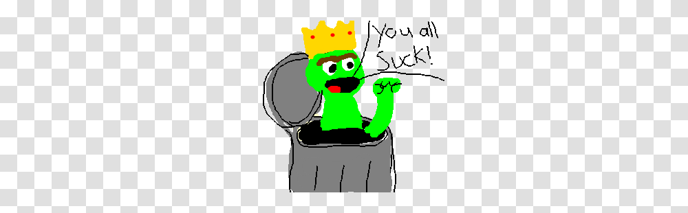 King Oscar The Grouch Yells Insultingly, Elf, Can, Costume, Snowman Transparent Png