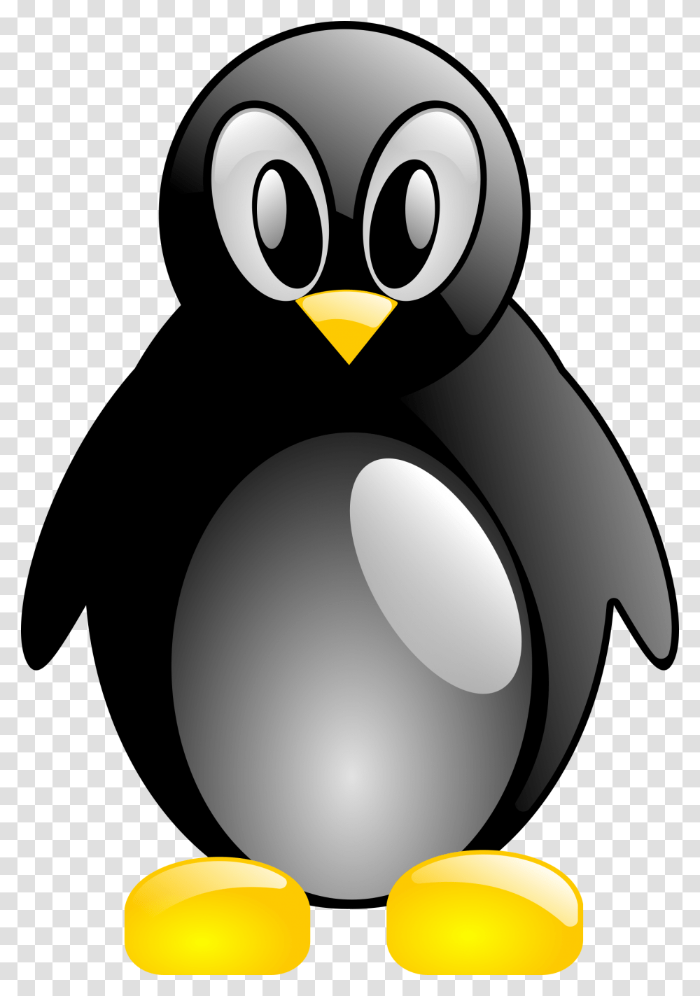 King Penguin Clipart Simple Computer Penguin, Lamp, Bird, Animal Transparent Png
