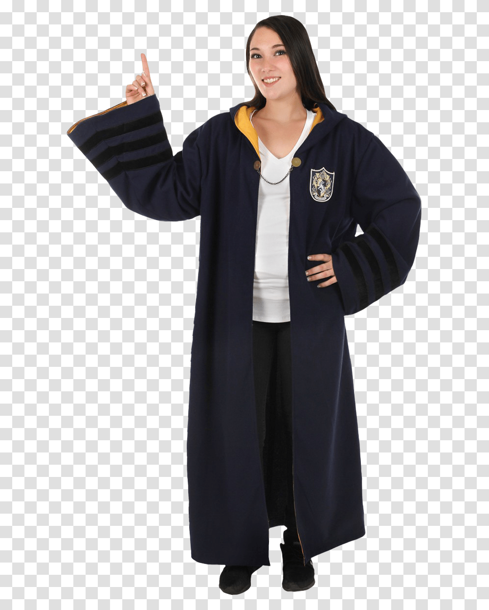 King Robe Fantastic Beasts The Crimes Of Grindelwald Hufflepuff, Sleeve, Long Sleeve, Person Transparent Png