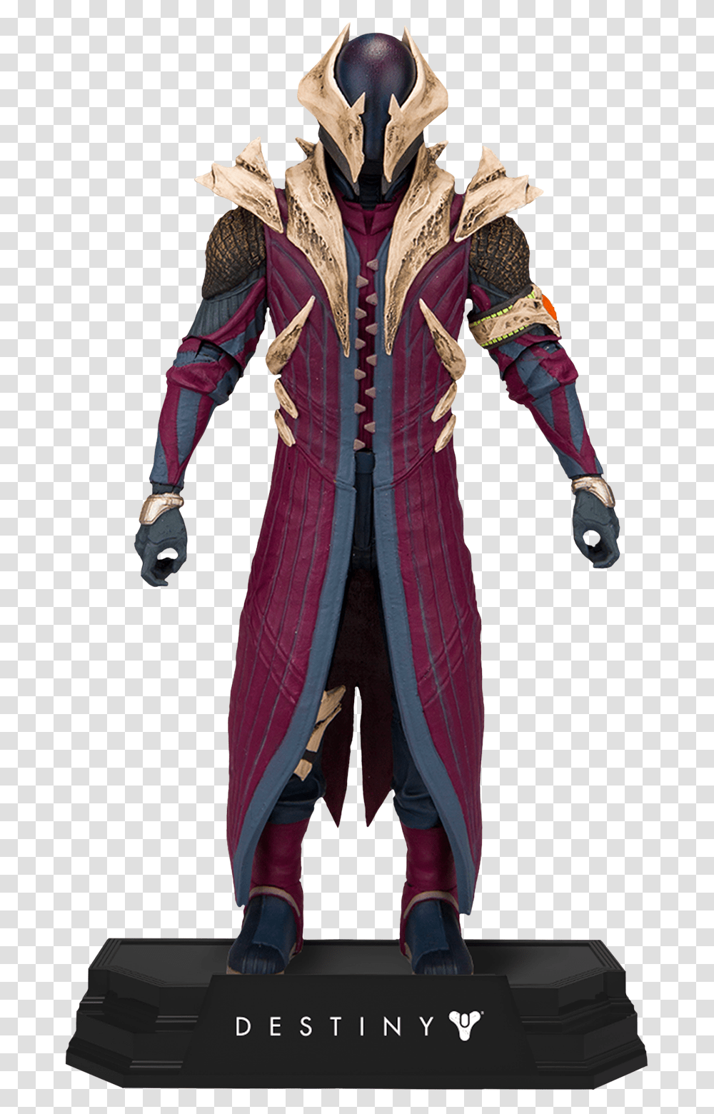 King's Fall Warlock 7 Action Figure Destiny Warlock Action Figure, Costume, Person, Overcoat Transparent Png